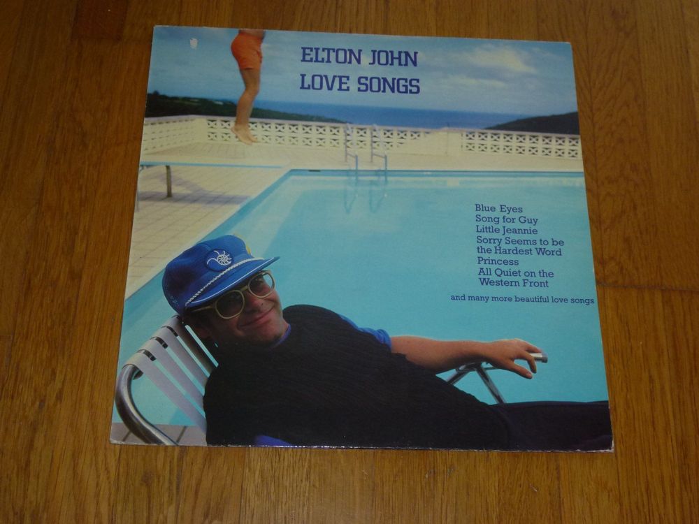 LP ELTON JOHN - LOVE SONGS 1