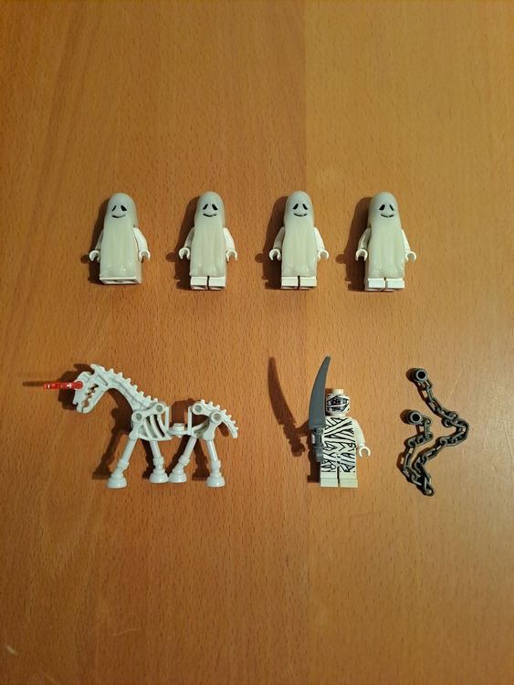 FUTUREORYY Geister Figuren 20-tlg. - Weiße Resin Miniaturen Für Halloween