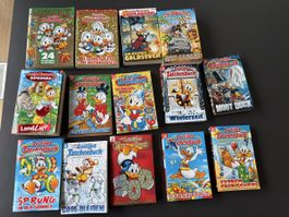 14 Lustiges Taschenbuch, 9 Micky Maus Heftli