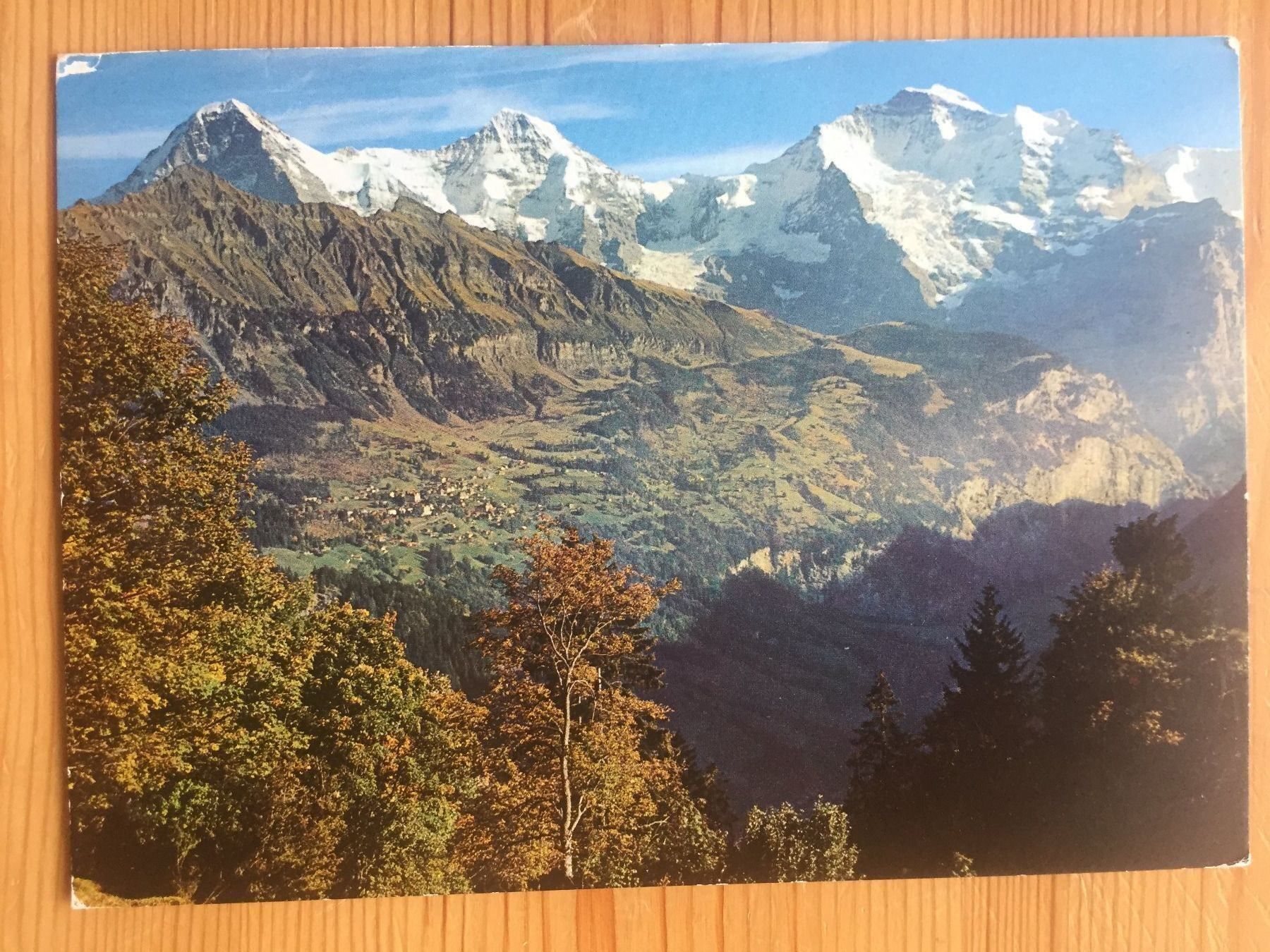 Ansichtskarten: Isenfluh mit Wengen - AK – Gebraucht aus Oberuzwil von Henri09