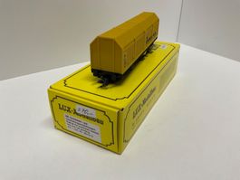 LUX, 9010 D H0,Schienenreinigungswagen AC, Bespielt mit OVP