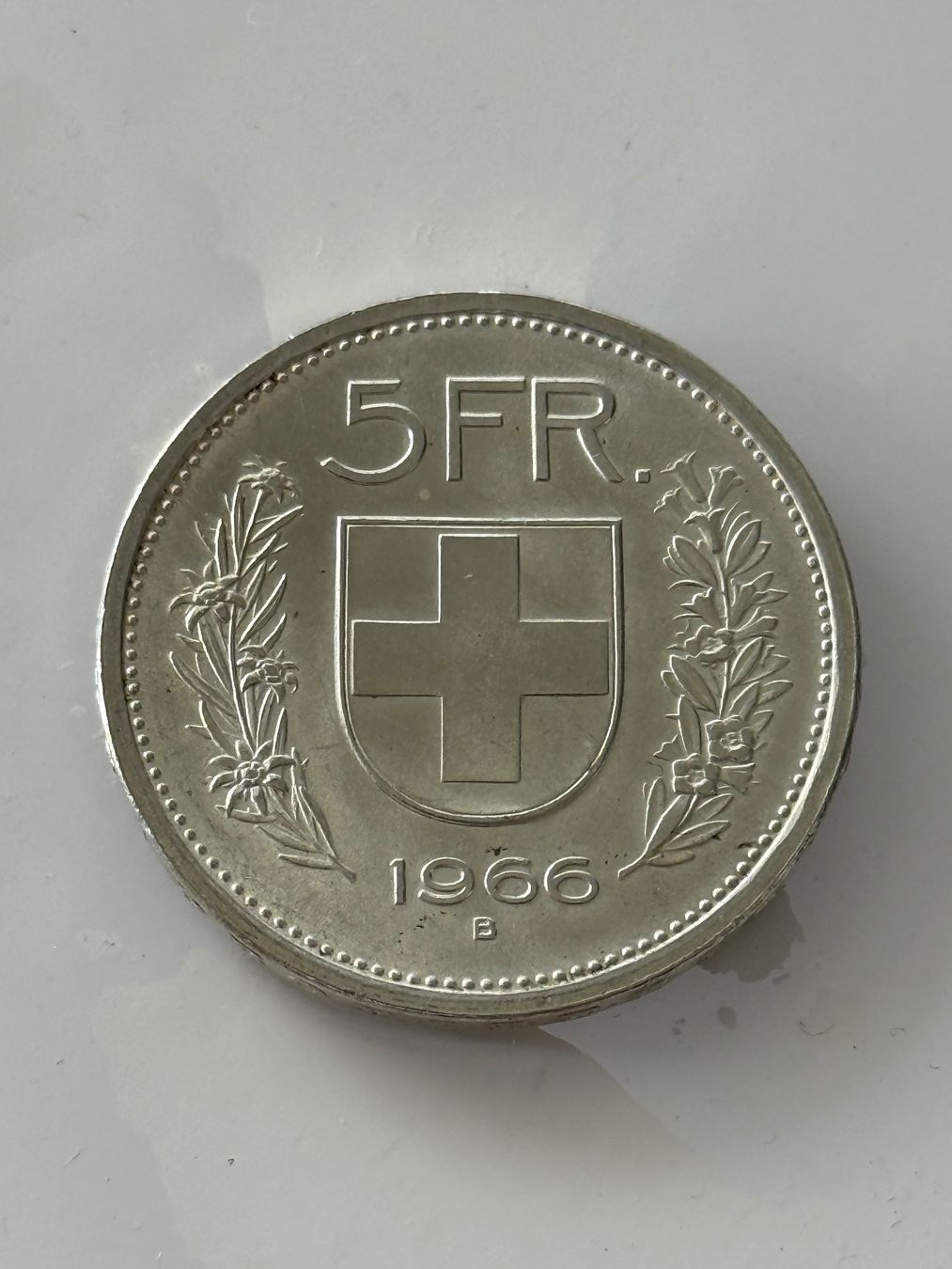 Tutti le monete: 5 Franken 1966  Silber – Nuovo (secondo la descrizione) da Wallisellen venduto da SWISS_SILVER1