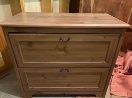 Commode 2 tiroirs neuve Ikea