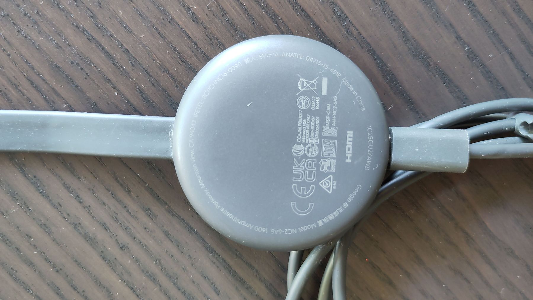 Google Lettore multimediale & Streamer: Google Chromecast NC2-6A5 Streaming Stick HDMI Silber – Usato da Birmensdorf ZH venduto da crabalocker67