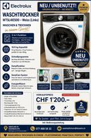 NEUE : Electrolux WTSL4IE500 Waschtrockner Weiss links