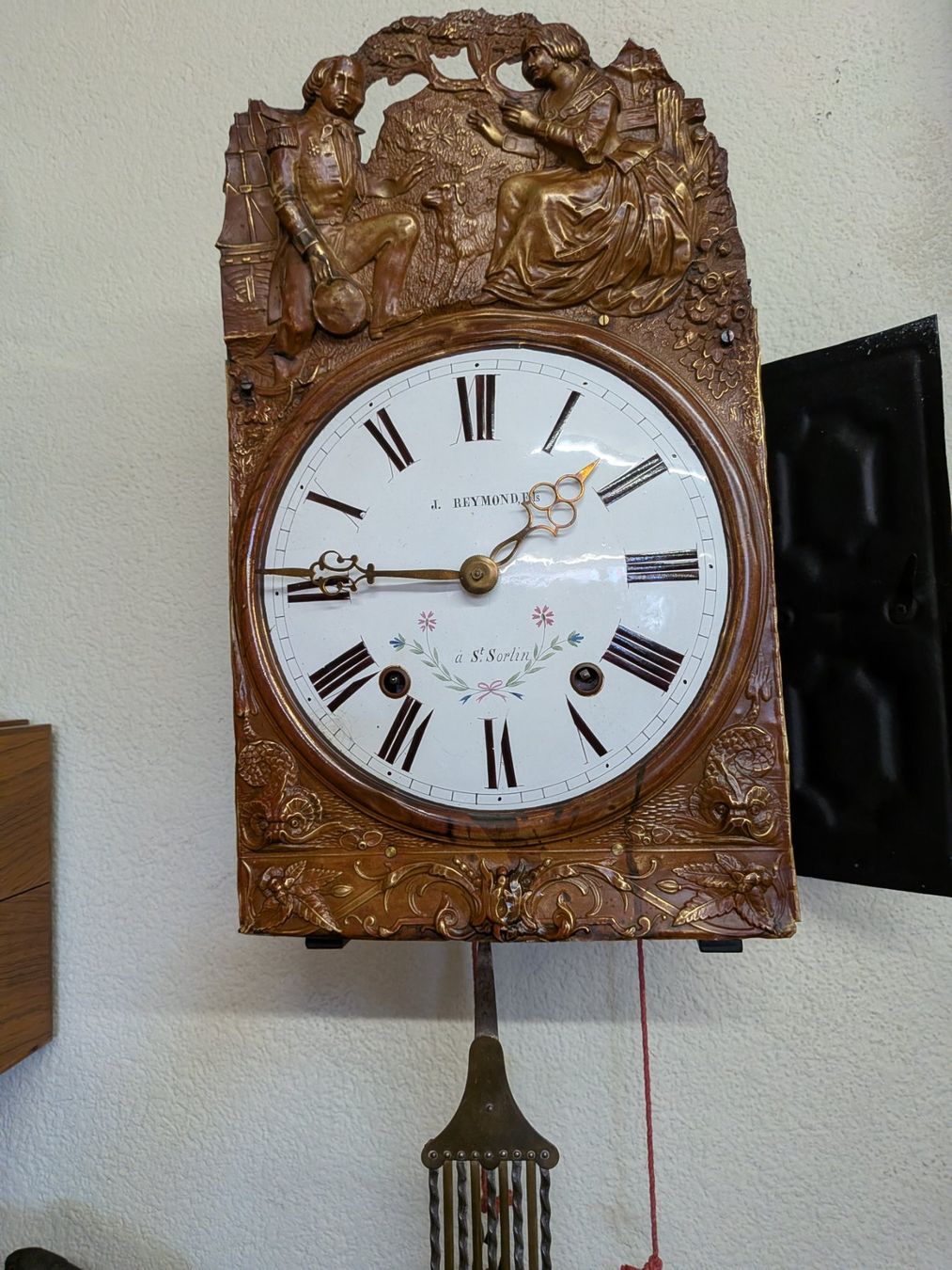 Orologi da terra & Orologi da parete: Antike Uhr Comtoise Morez – Usato da Emmen venduto da Brockofsky