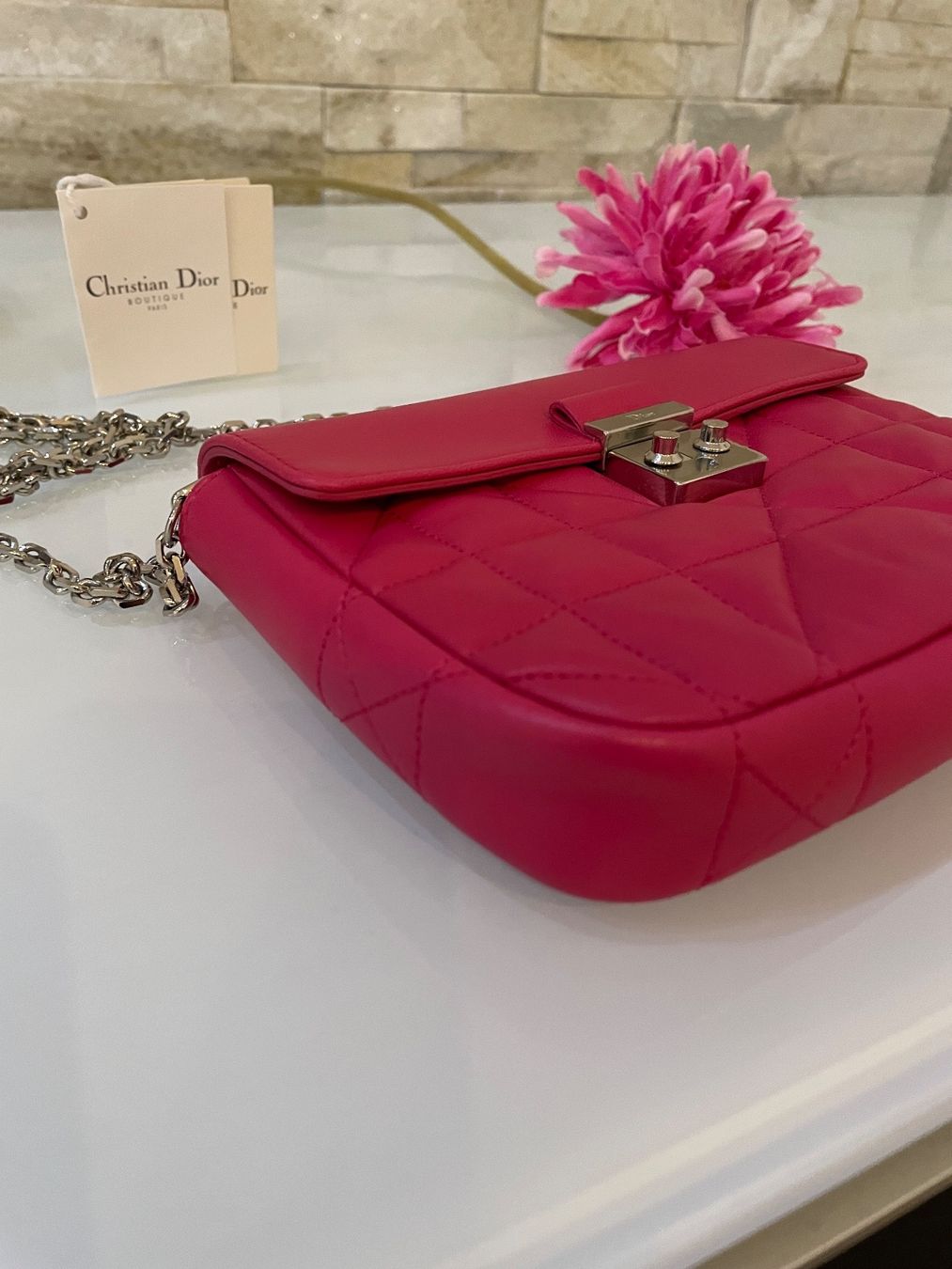 Dior Borse da donna: Dior Pouche Fuchsia - Neu – Nuovo e nell'imballaggio originale da Hittnau venduto da LuxAndMore 5