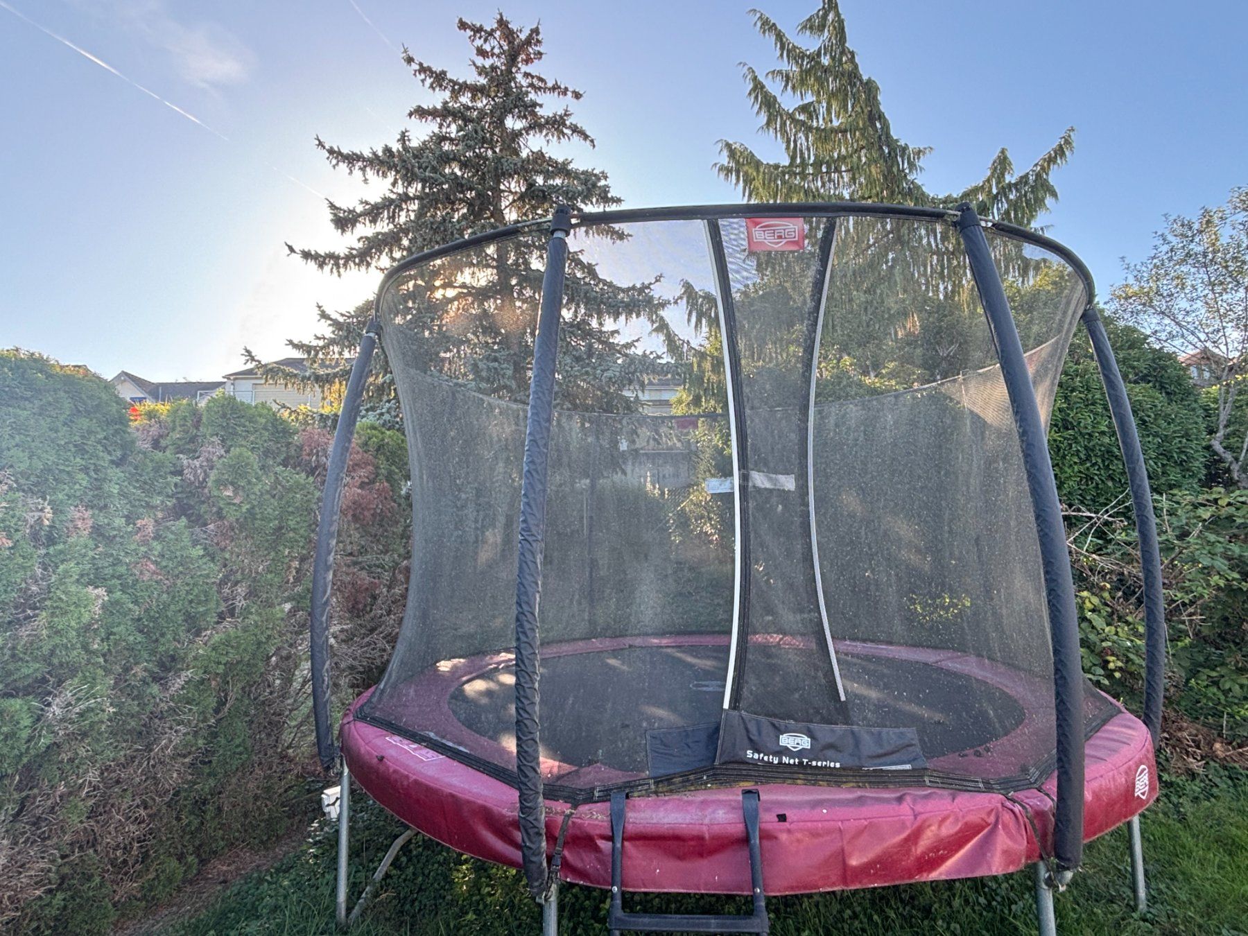 Trampolini: Trampolin, Fa. Berg, Elite rot 3,8 m – Usato da Sins venduto da abacus0001 1