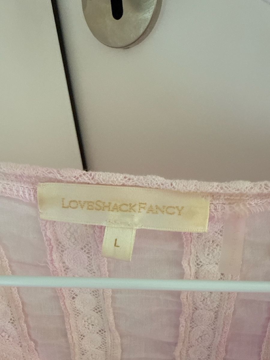Robes: Kleid LoveShackFancy Pink Grösse L – Neuf (Voir description) à Basel par selinalivia 1