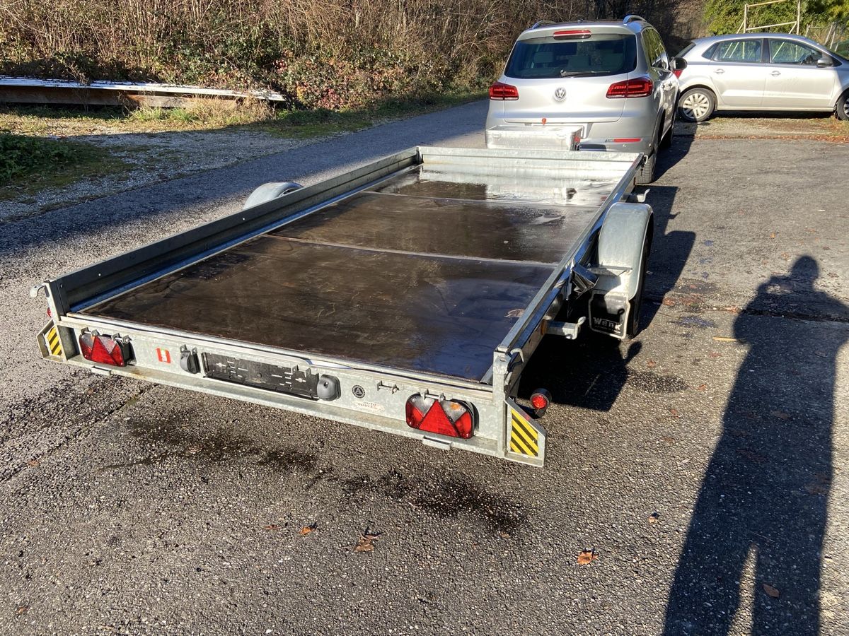 Pongratz Rimorchi: Remorque transport basculante – Usato da Epauvillers venduto da Crap2 2