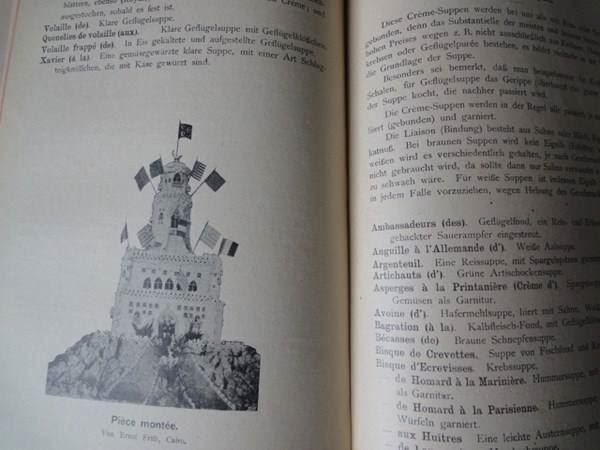 Bücher: Kulinarisches Lexikon u. Menu-Buch 1908 – Gebraucht aus Chur von omonia 5