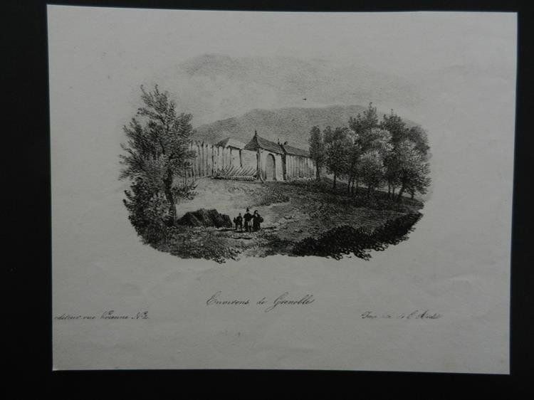 Gravures: Environs de Grenoble – D'occasion à Risch par Antikfee