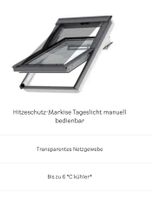 Hitzeschutz-Markise von Velux