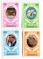 Briefmarken "Lady Diana". Jamaika.