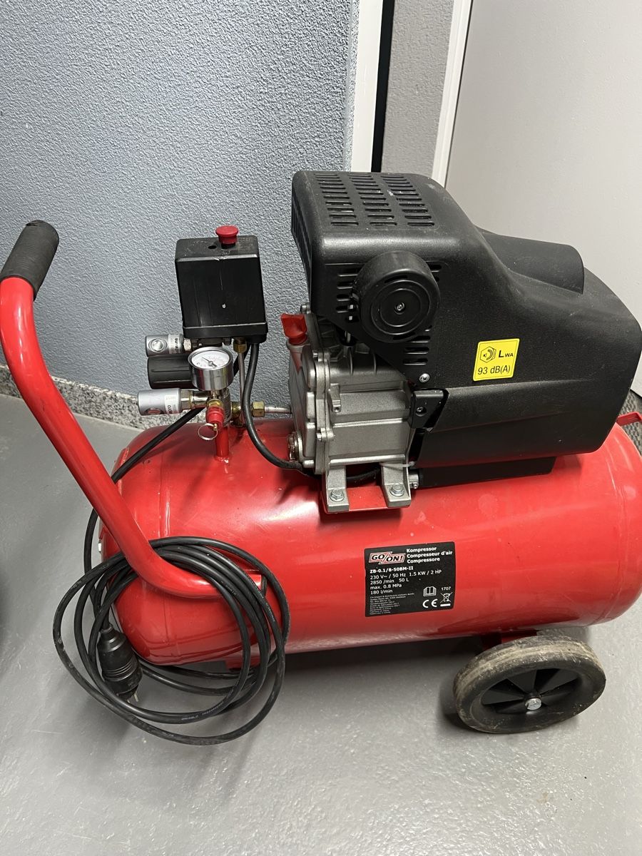 Compressori: Go/On luftkompressor 50 Liter  – Usato da Birr venduto da urdorf1111 2