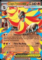 Mega Pyroar ex CRI015 EN - Chaos Rising