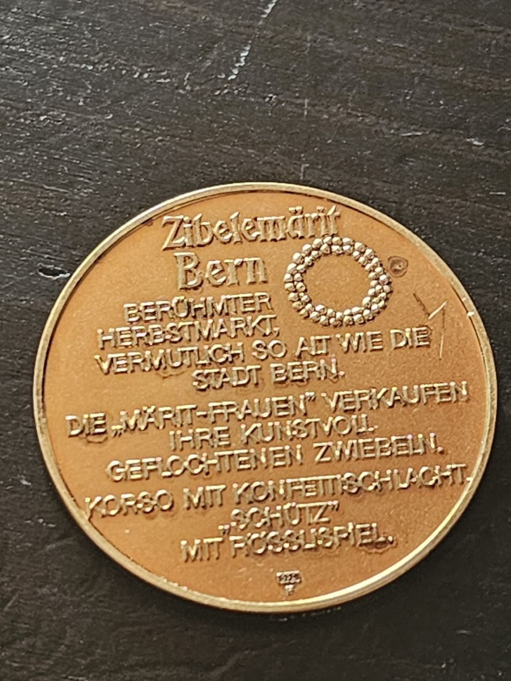 Medaglie: Zibelemärit Bern – Nuovo (secondo la descrizione) da la neuveville venduto da houeka 1