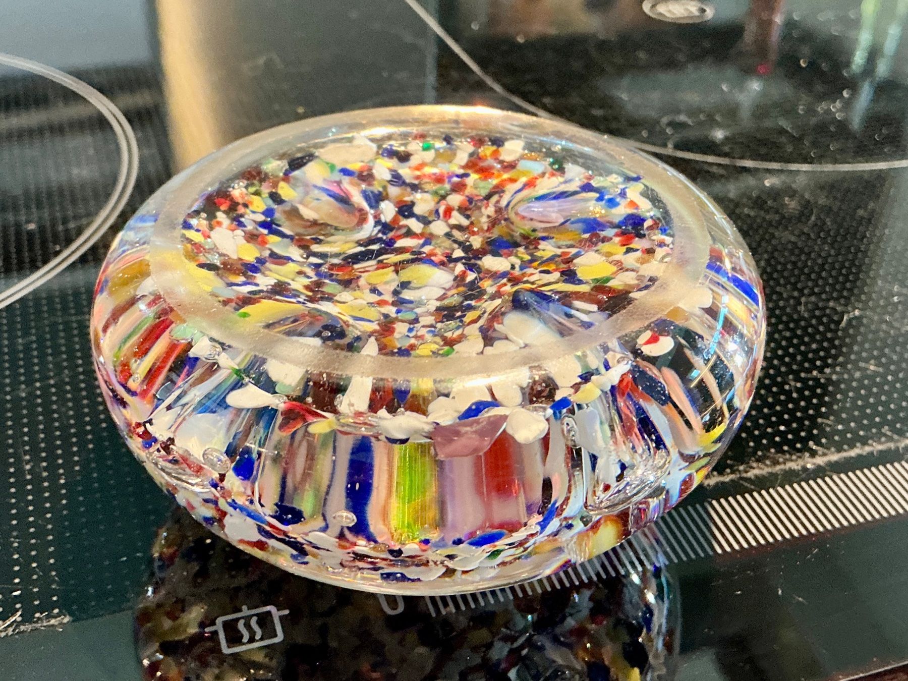Murano Bicchieri: MURANO ANTIKER BRIEFBESCHWERER ORIGINAL – Usato da Biglen venduto da Limarkt 4