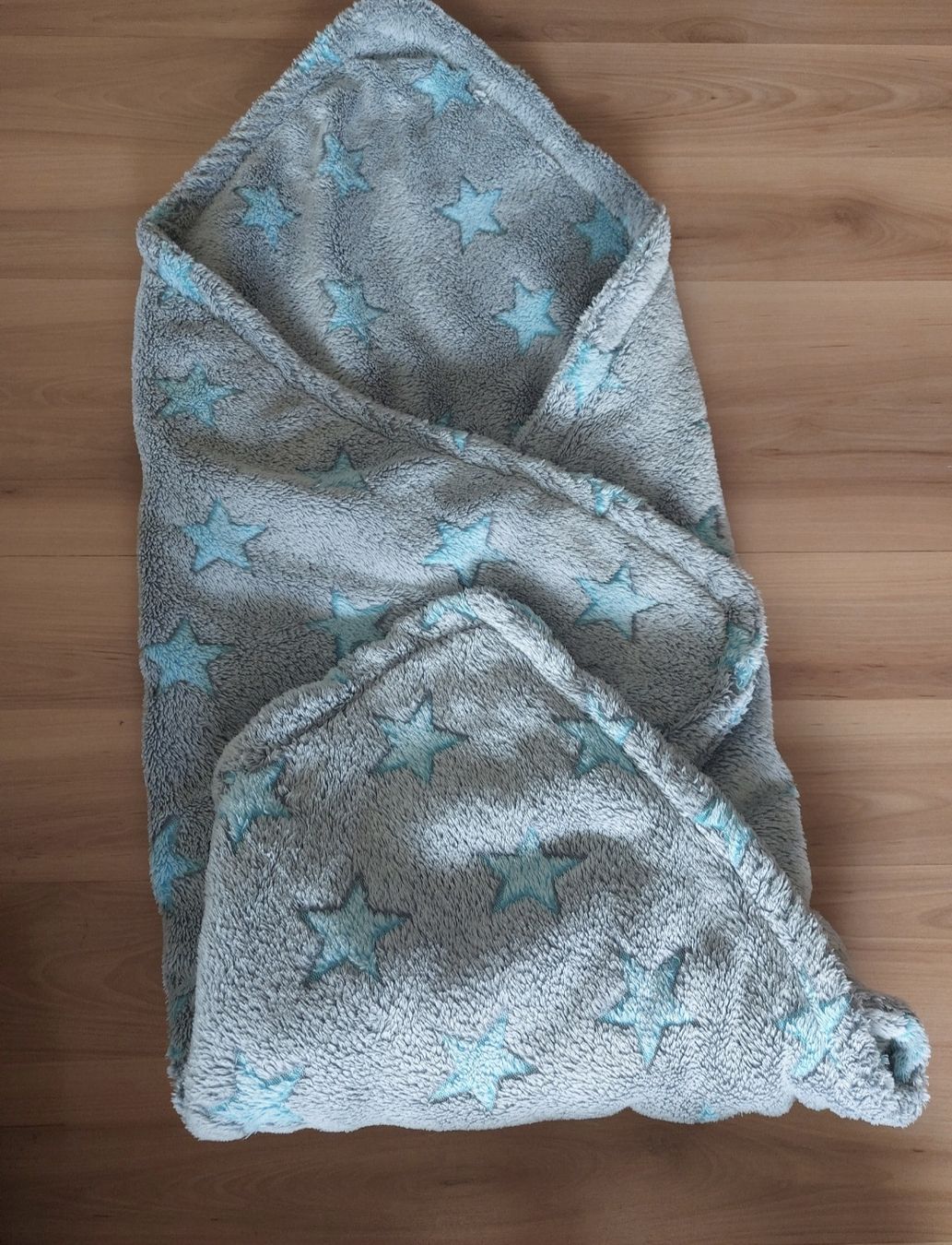 Coperte: Hoppediz Baby-Einschlagdecke  mit Sternen, warm – Usato da Diepoldsau venduto da Tiaraa1 2