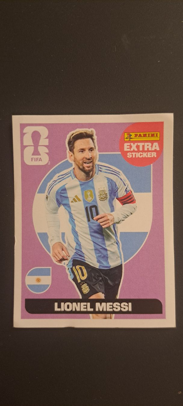 Panini Carte collezionabili: Lionel Messi extra sticker – Nuovo (secondo la descrizione) da Nesslau venduto da rwi_z5cm