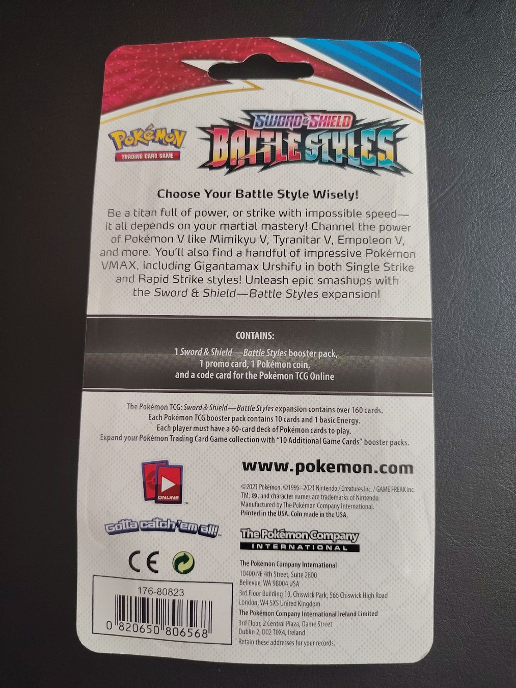 Pokémon Carte collezionabili: Booster Battle styles – Nuovo (secondo la descrizione) da Lausanne venduto da PokePoke 1