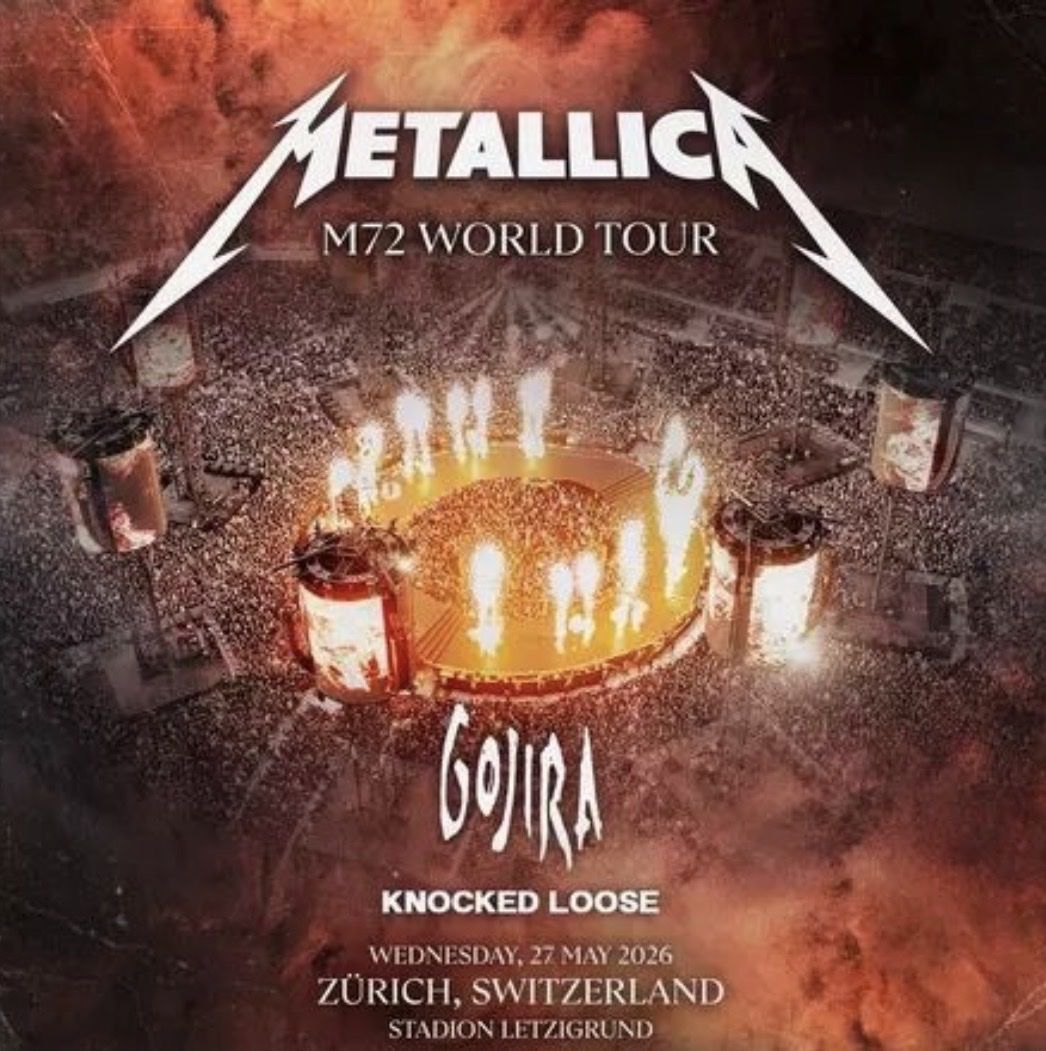 Snake Pit Ticket Metallica Ticket 27. Mai 2026 Zürich (Neu (gemäss ...