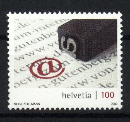 Tutti i francobolli: 2009, Von Gutenberg zum Internet ** – Usato da Willisau venduto da Vollstempel