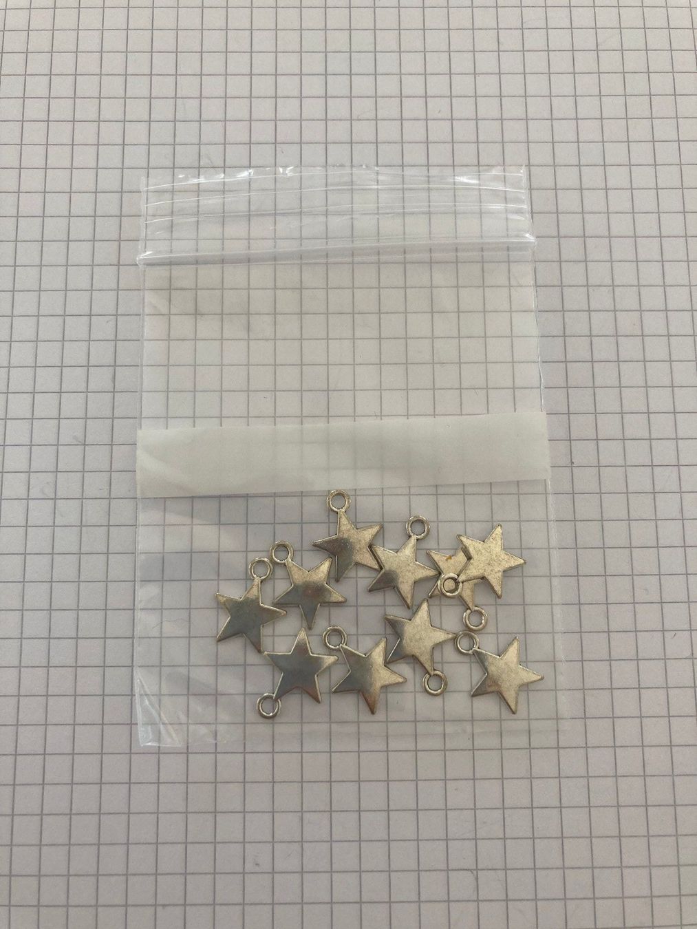 Ciondoli: 10 Stk. Anhänger Sterne – Nuovo e nell'imballaggio originale da Aarau Rohr venduto da Goldfisch21 1