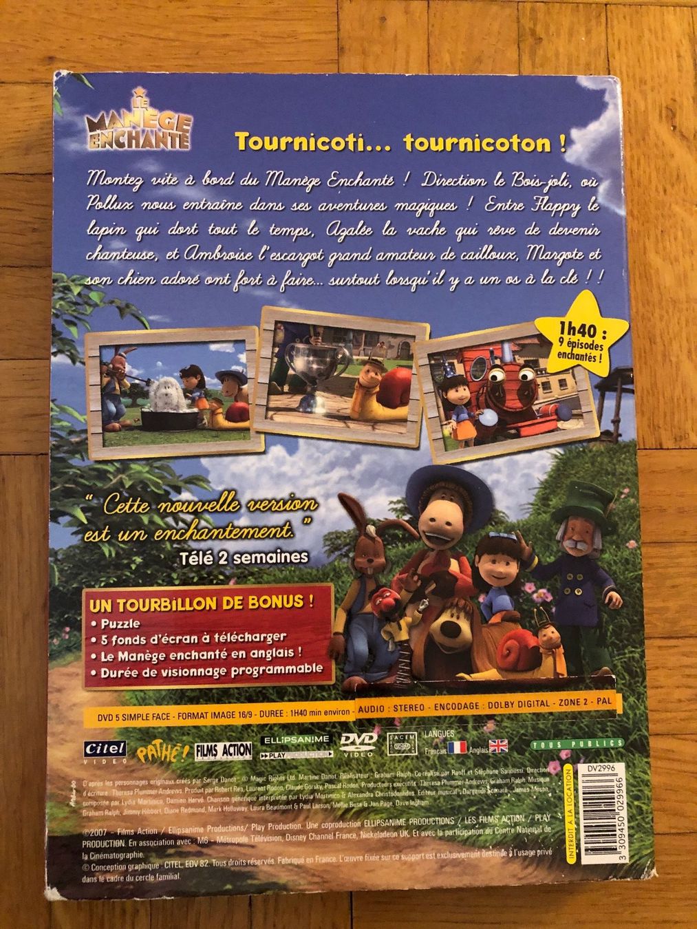 Alle DVDs: DVD Le manège enchanté - vol 1 – Gebraucht aus Préverenges von groli_mur 1