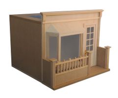 Puppenhaus Café zum aufbauen