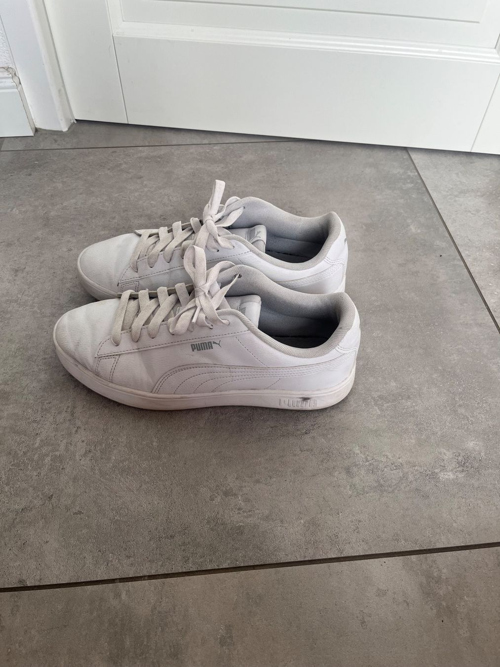 Puma Herrenschuhe: Puma Sneaker weiss, Leder, Gr. 43 – Gebraucht aus Mollis von Miss_Dresses 2