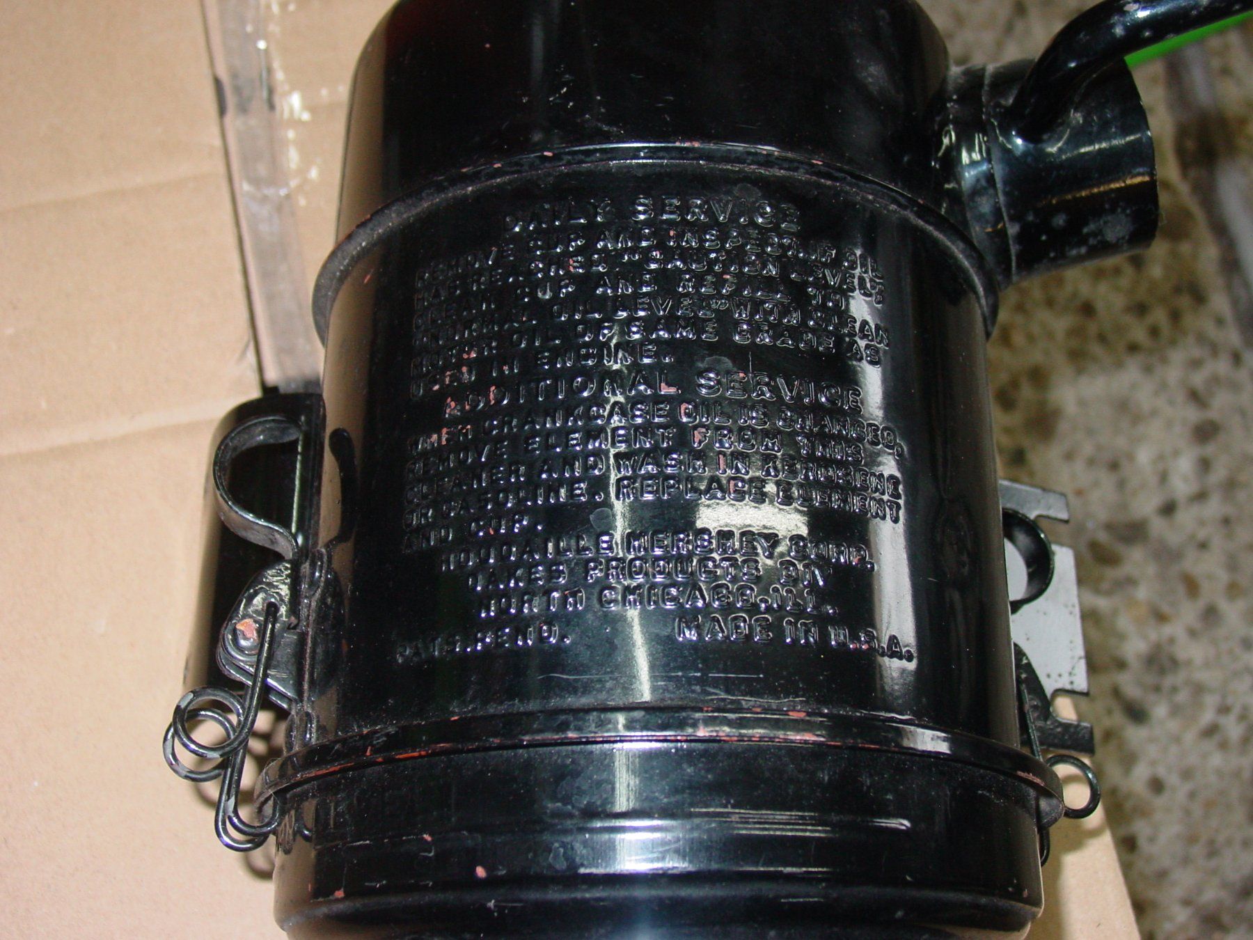 Jeep Tutti pezzi di ricambio auto: Willys Jeep Luftfilter MB oder CJ-2A – Nuovo (secondo la descrizione) da Ursenbach venduto da shopverte 2
