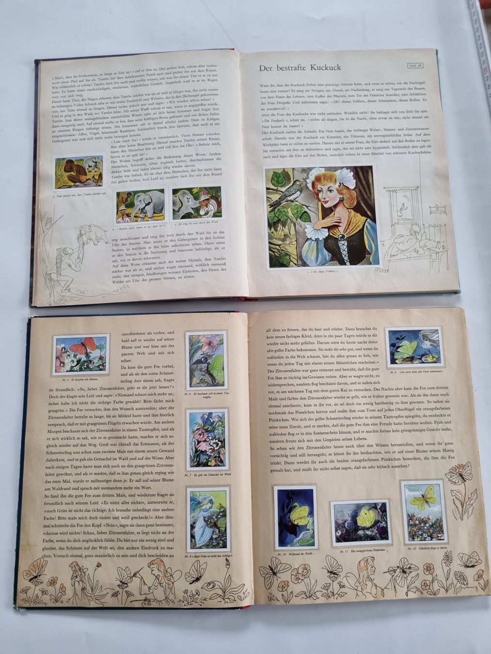 Libri: 2 nostalgische Tiermärchen-Bücher, Retro – Usato da Opfikon venduto da Diversamente 3