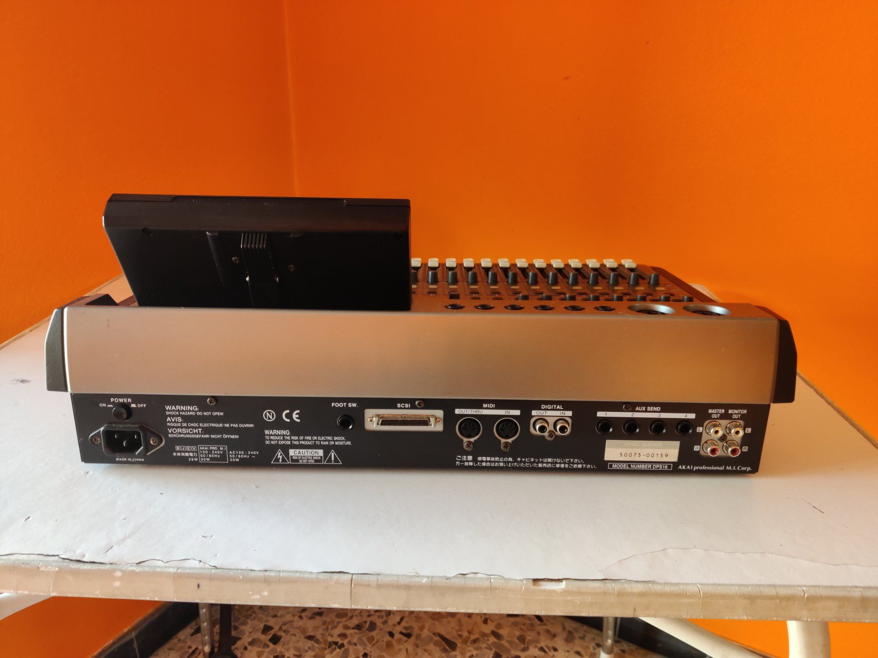 Akai Strumenti musicali: AKAI DPS16 Digital Multitrack 24bitHDR Workstation Recorder – Usato da Viganello venduto da XTECHSTOREX 7
