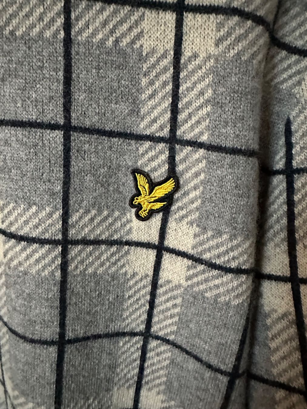 Pulls & Sweat-shirts: Lyle & Scott Pullover, kariert, grau – D'occasion à Wohlen AG par thr_t5x8 2