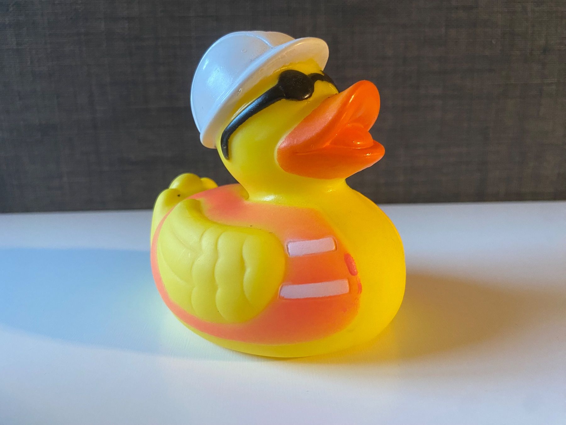 Giocattoli: Badeente Bauarbeiter – Usato da Vilters venduto da Zwaergli13