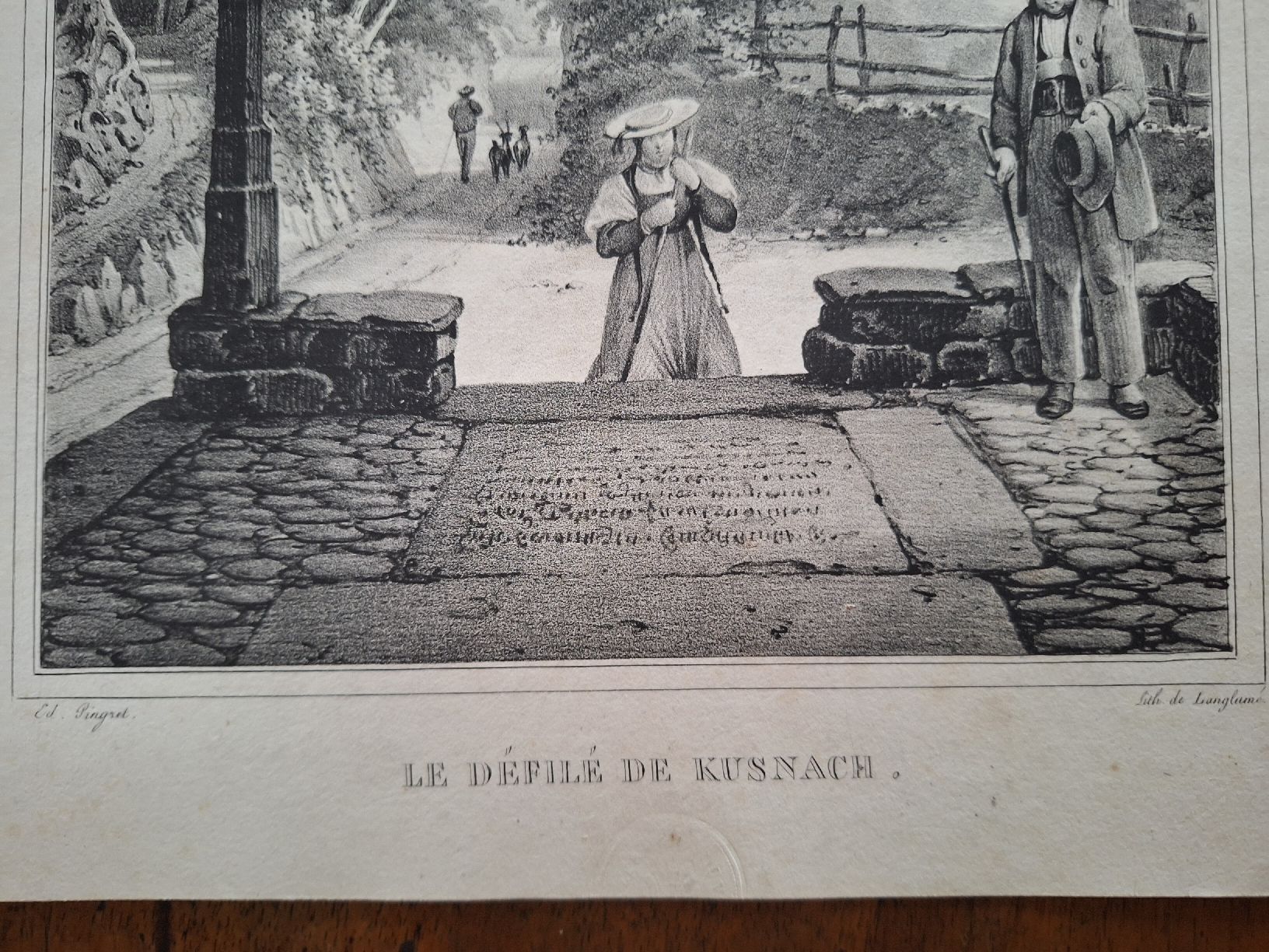 Grafiken & Lithographien: LE DEFILE DE KUSNACH – Gebraucht aus Bevaix von bohrap 1
