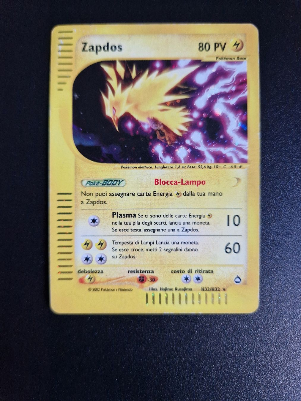 Pokémon Carte collezionabili: Zapdos aquapolis 🇮🇹  – Nuovo (secondo la descrizione) da Giubiasco venduto da MrGru1992