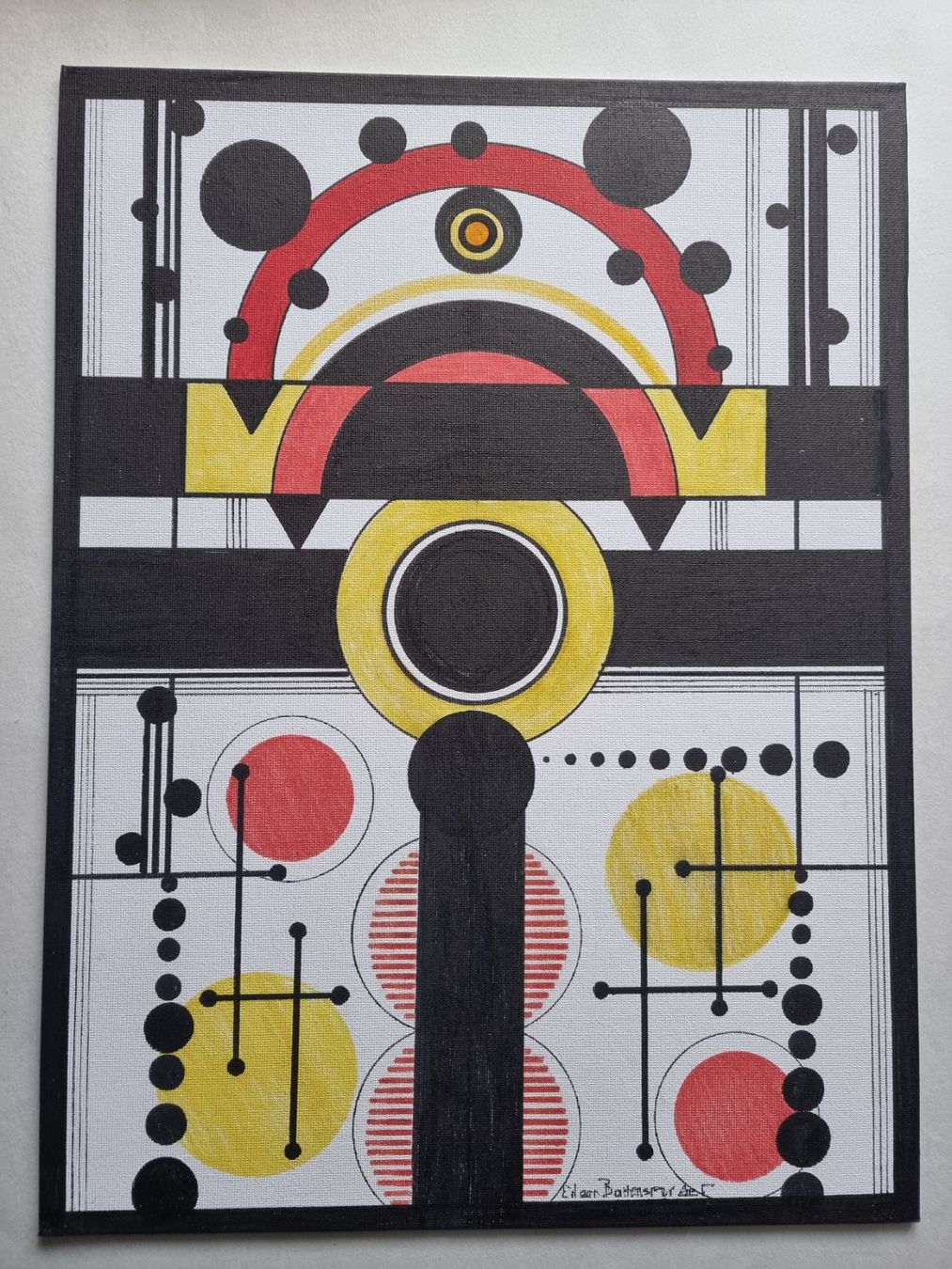 Dipinti: EDGAR BALTENSPERGER ORIGINAL MISCHTECHNIK ACRYL SIGNIERT – Usato da Gersau venduto da grafik-kunst 3