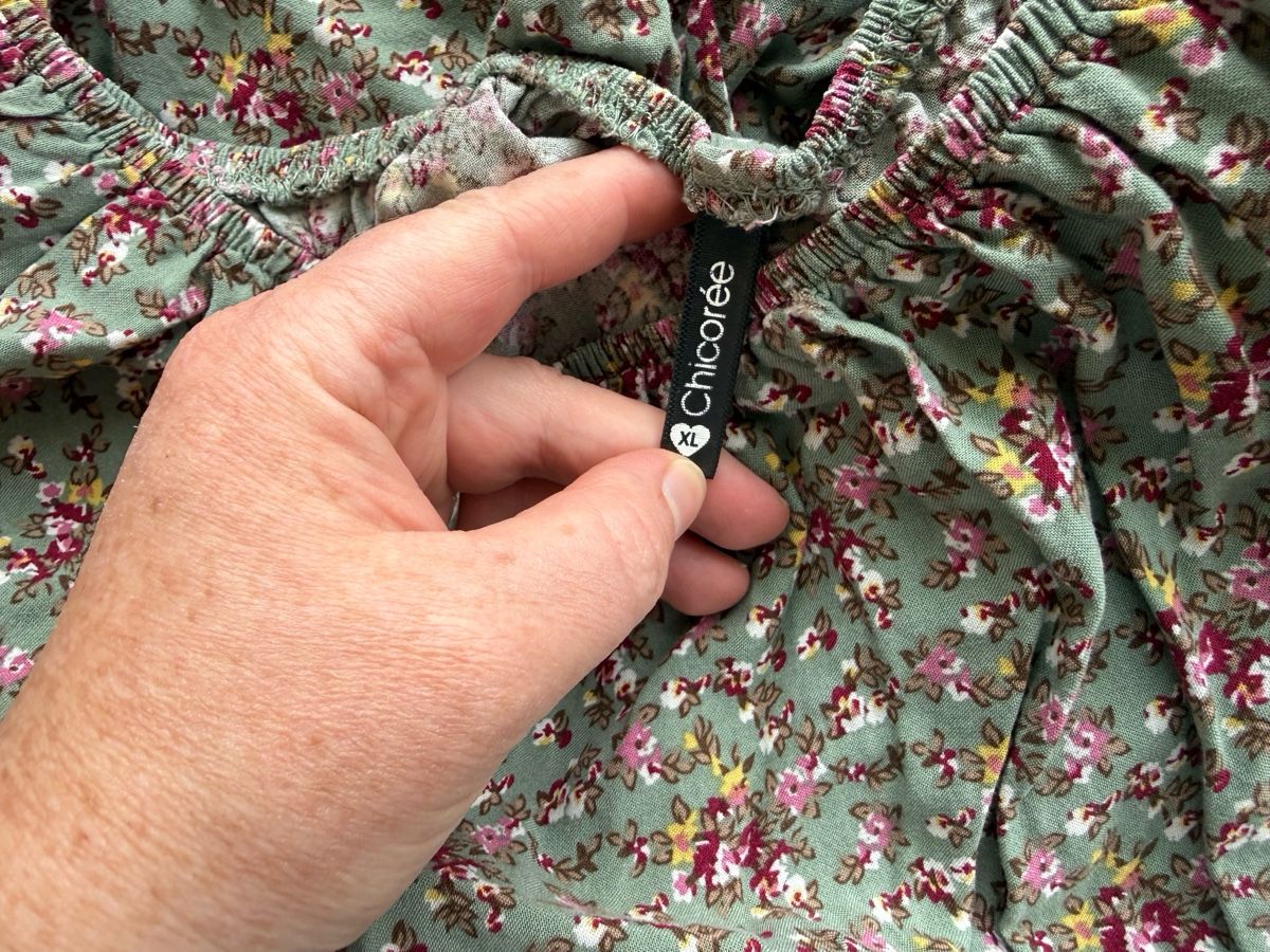 Vestiti: Luftiges Blumenkleid grün, GR. XL – Usato da Eggenwil venduto da Lissi82 2