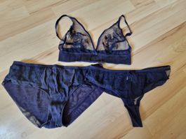 Damen Unterwäsche Set BELDONA dunkelblau Grösse 75C, bzw. M