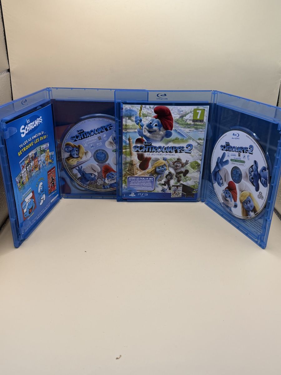 Tutti i DVDs: Les Schtroumpfs 1 + 2 Blu-ray DVD Combo – Usato da Genève venduto da sho_67qj 2
