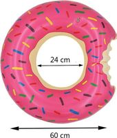 Aufblasbarer Donut Schwimmreifen Strandurlaub Badi 60cm NEU!