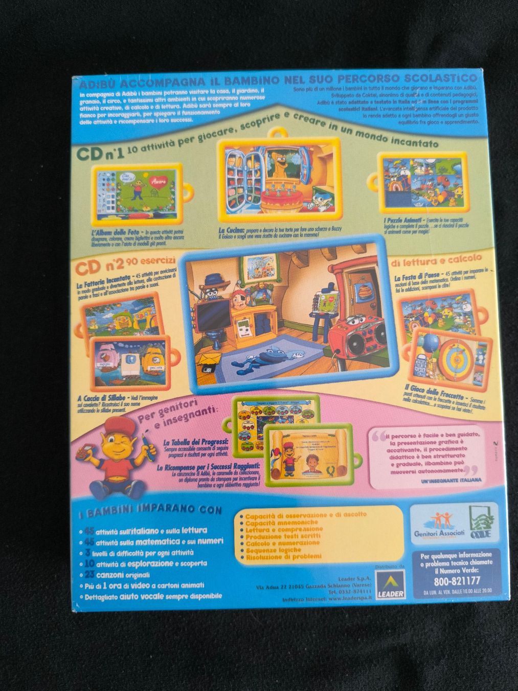 Giochi: Adibu Addy Junior Italian Sealed Windows 98 PC Game – Usato da Schüpfen venduto da RetroSteelix 1