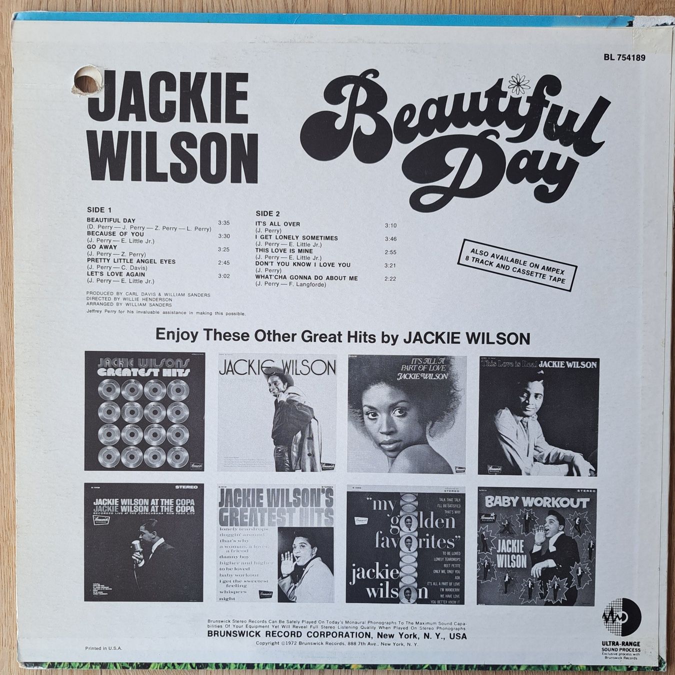 Dischi in vinile: Jackie Wilson - Beautiful Day – Usato da Meggen venduto da Ricardokoch 1