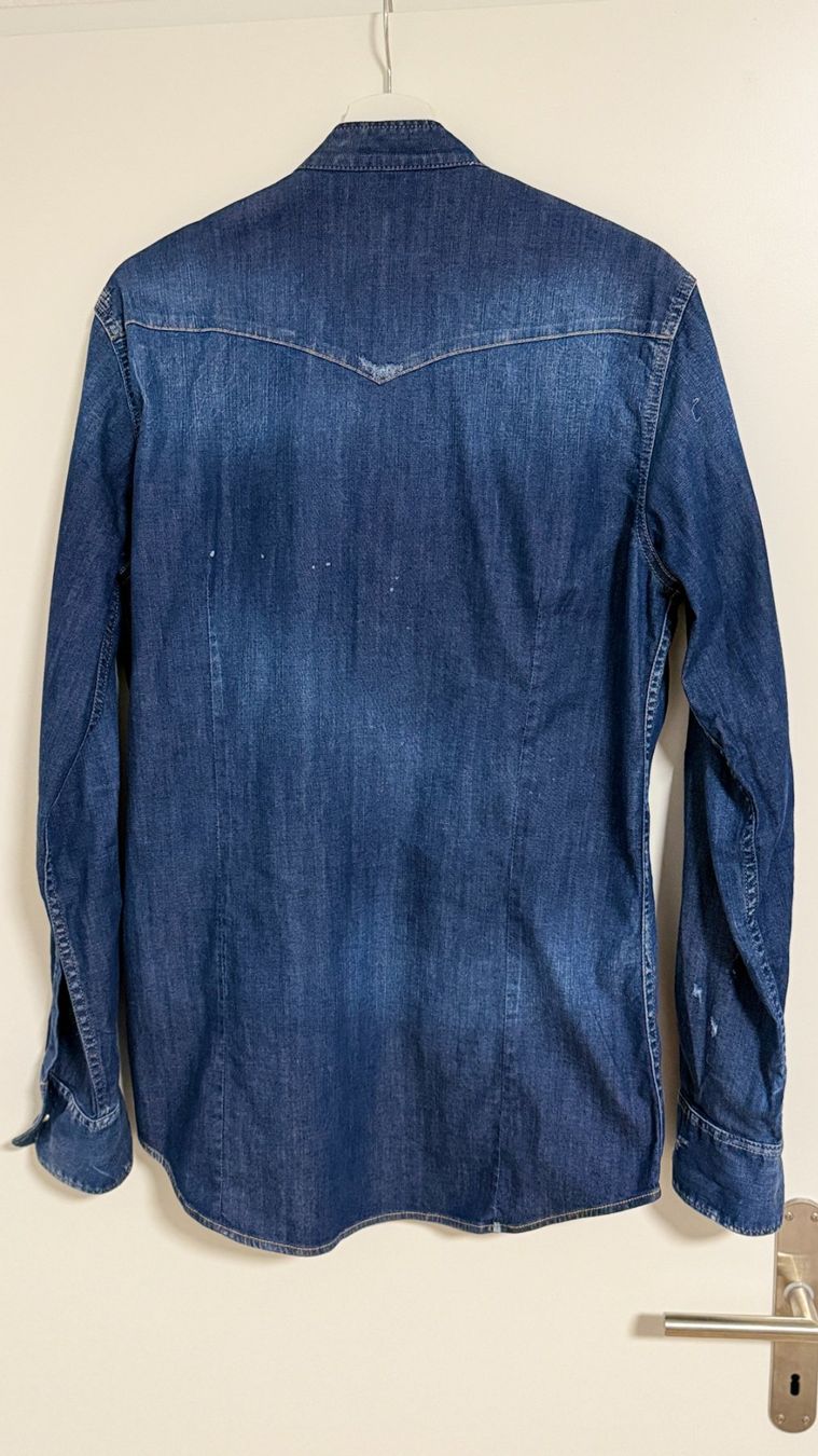 Dsquared2 Camicie: Dsquared Jeanshemd Gr 52 – Usato da Steinach venduto da Widian9000 1