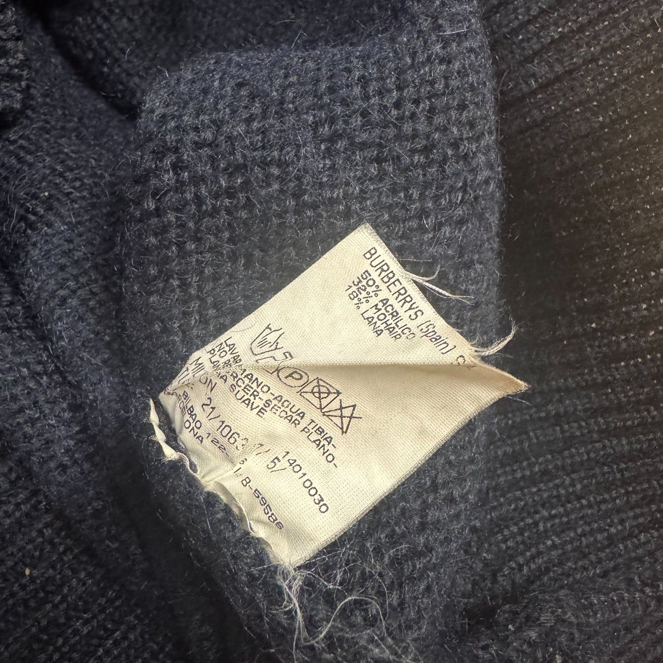 Burberry Maglioni & Felpe: Burberry's knitted sweatshirt strickpullover pull vintage – Usato da St. Gallen venduto da sourced_limited 4