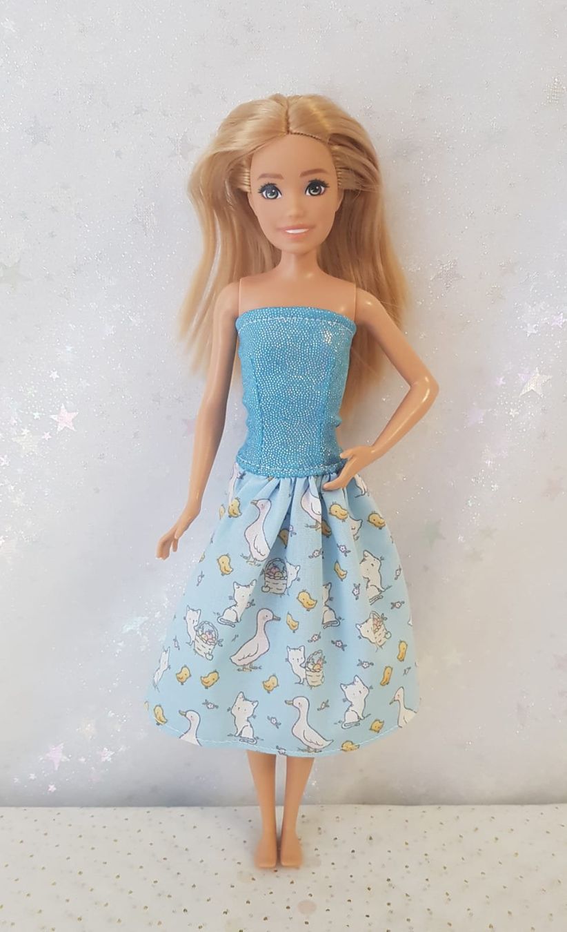 Puppen: Barbie Kleid für Skipper Barbieschwester – Neu (gemäss Beschreibung) aus Lachen SZ von Sakura4hime