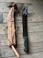 Tramontina Machete mit Leder-Scheide, ideal für Camping & Ou
