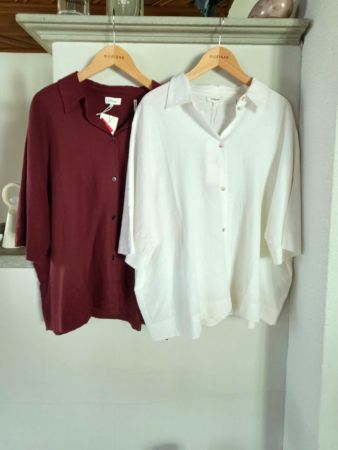 NEU sOliver leinenblusen 2 blusen zum preis von einer